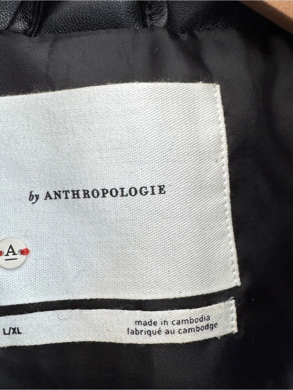 Anthropologie Black Lined Jacket